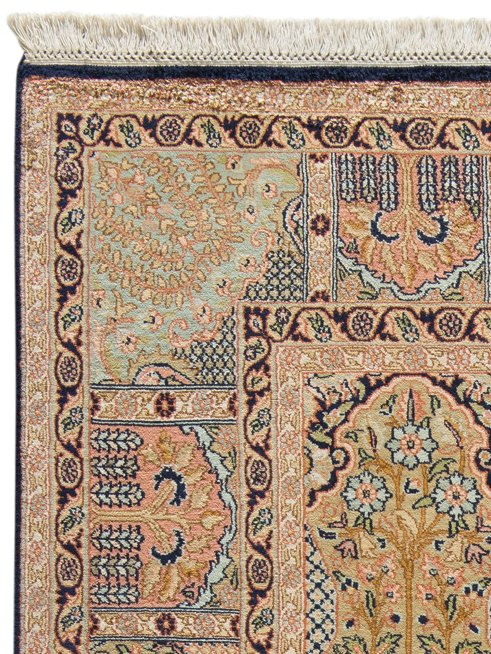 Kaschmir Seide 18/18 ca. 158 x 210 cm, Unikat / Einzelstück