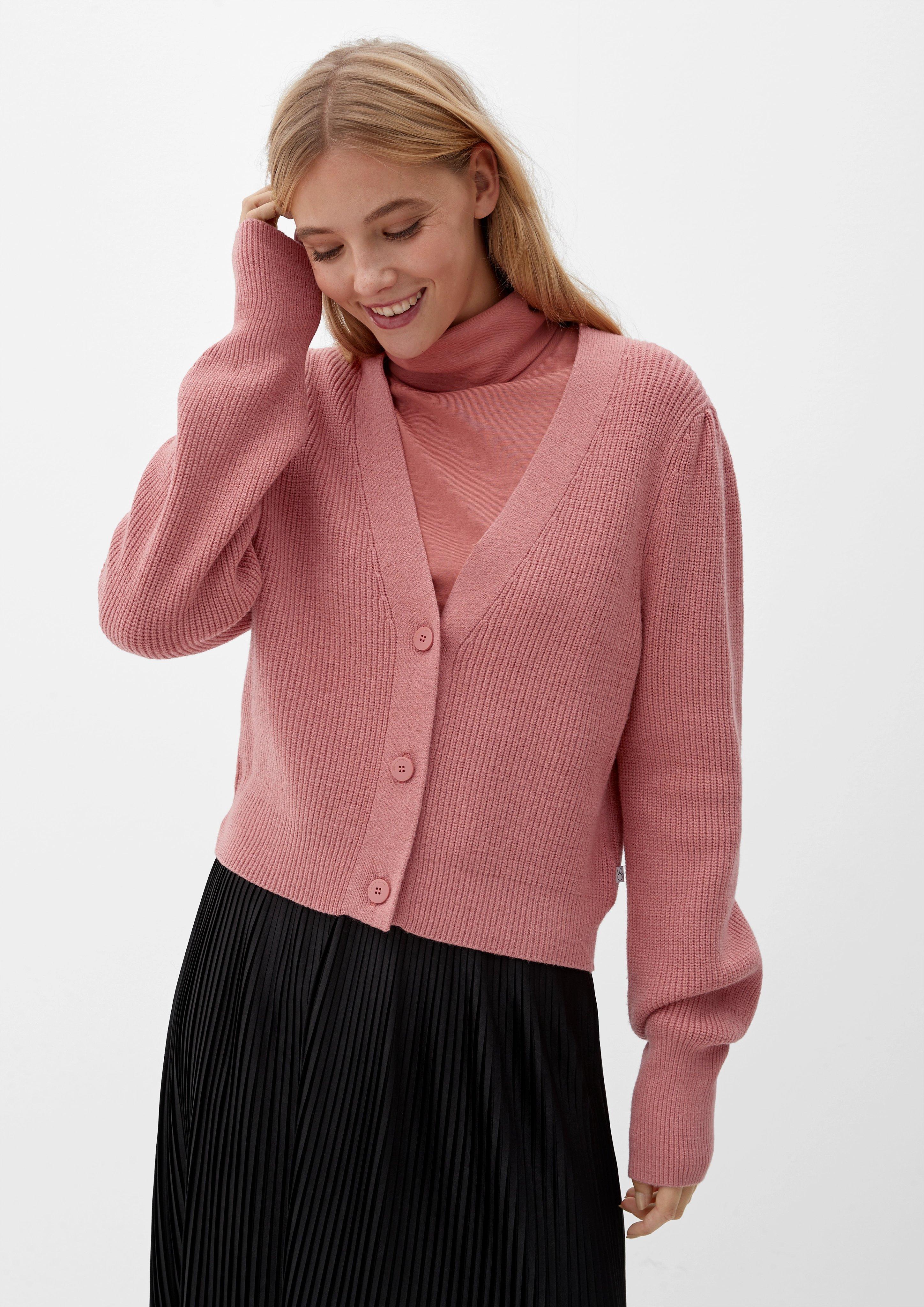 Strickjacke aus Viskosemix  2124662-2068