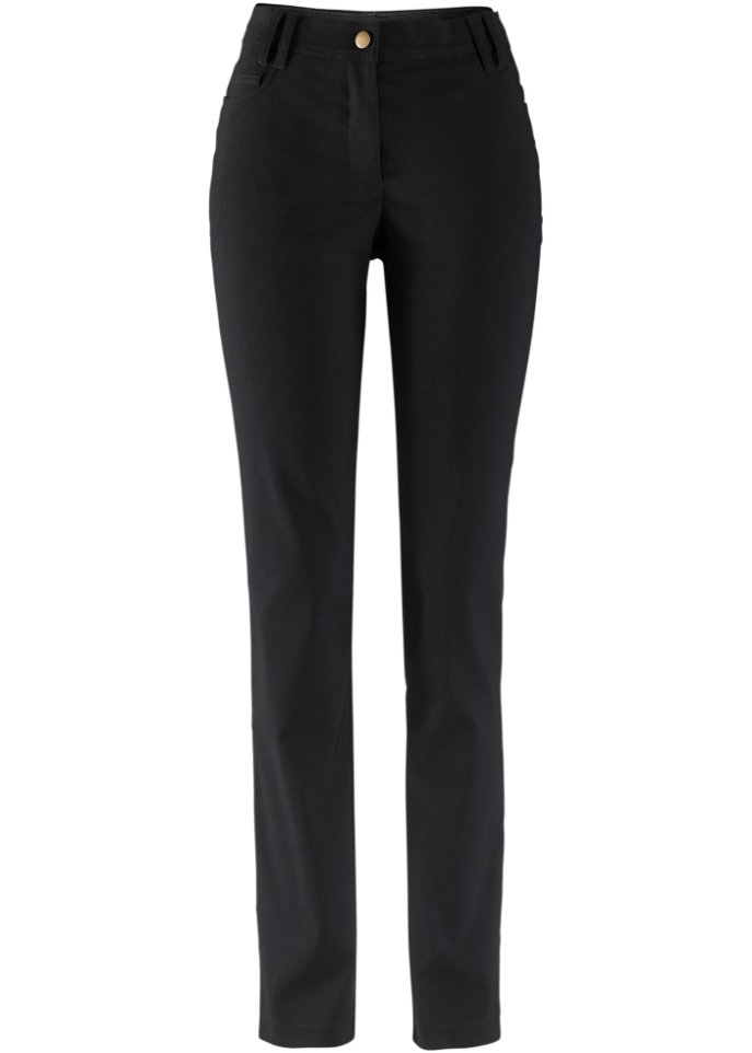 Bengalin-Stretch-Hose mit Bequembund, Straight