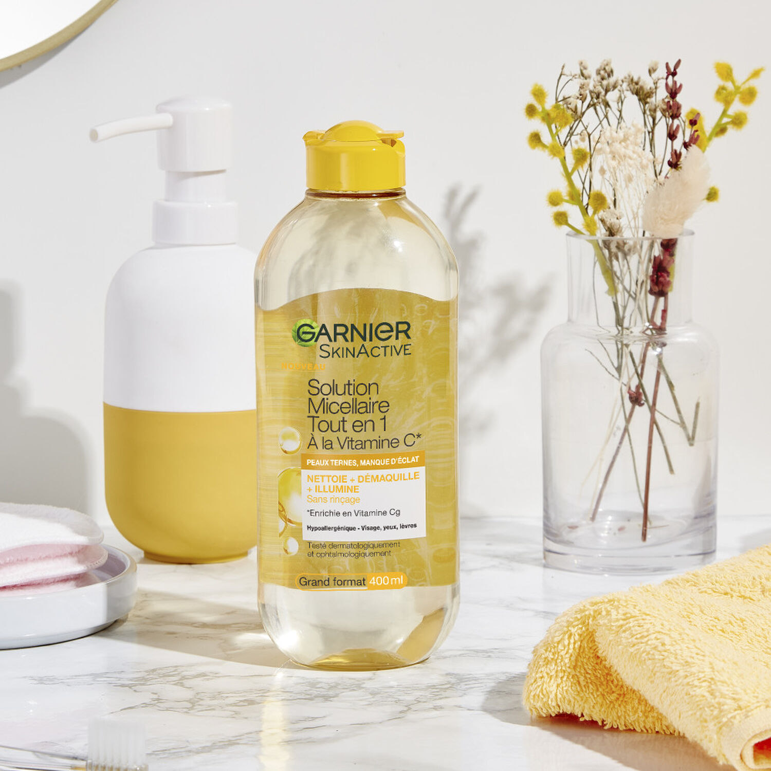 Garnier Skin Active Solution Micellaire Tout En 1 Vitamine C