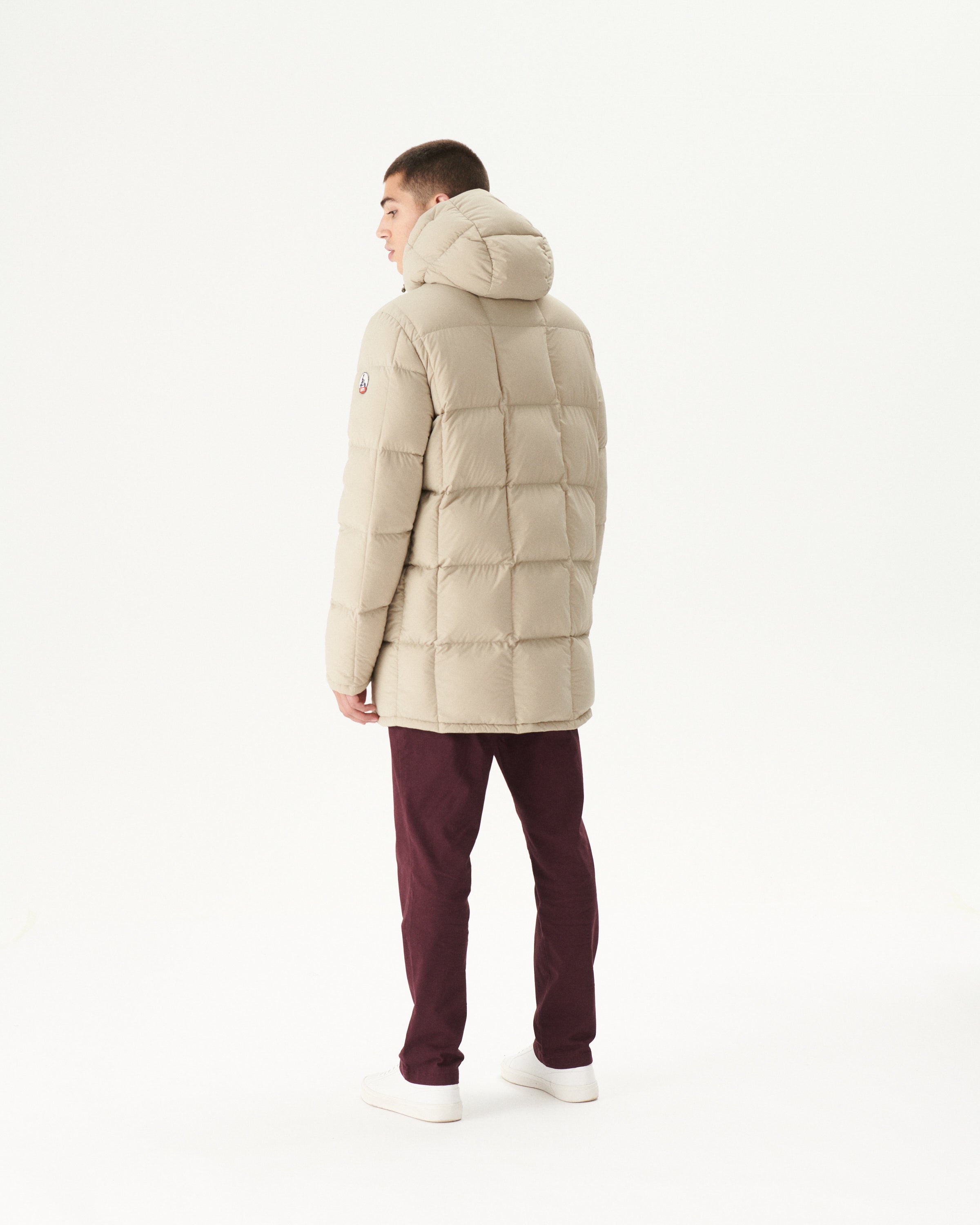 Doudoune réversible à capuche Grand Froid Army/Beige Toronto