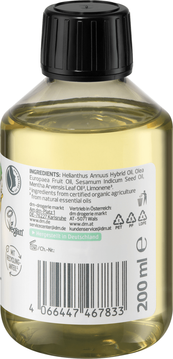 Mundziehöl Bio-Minze, 200 ml
