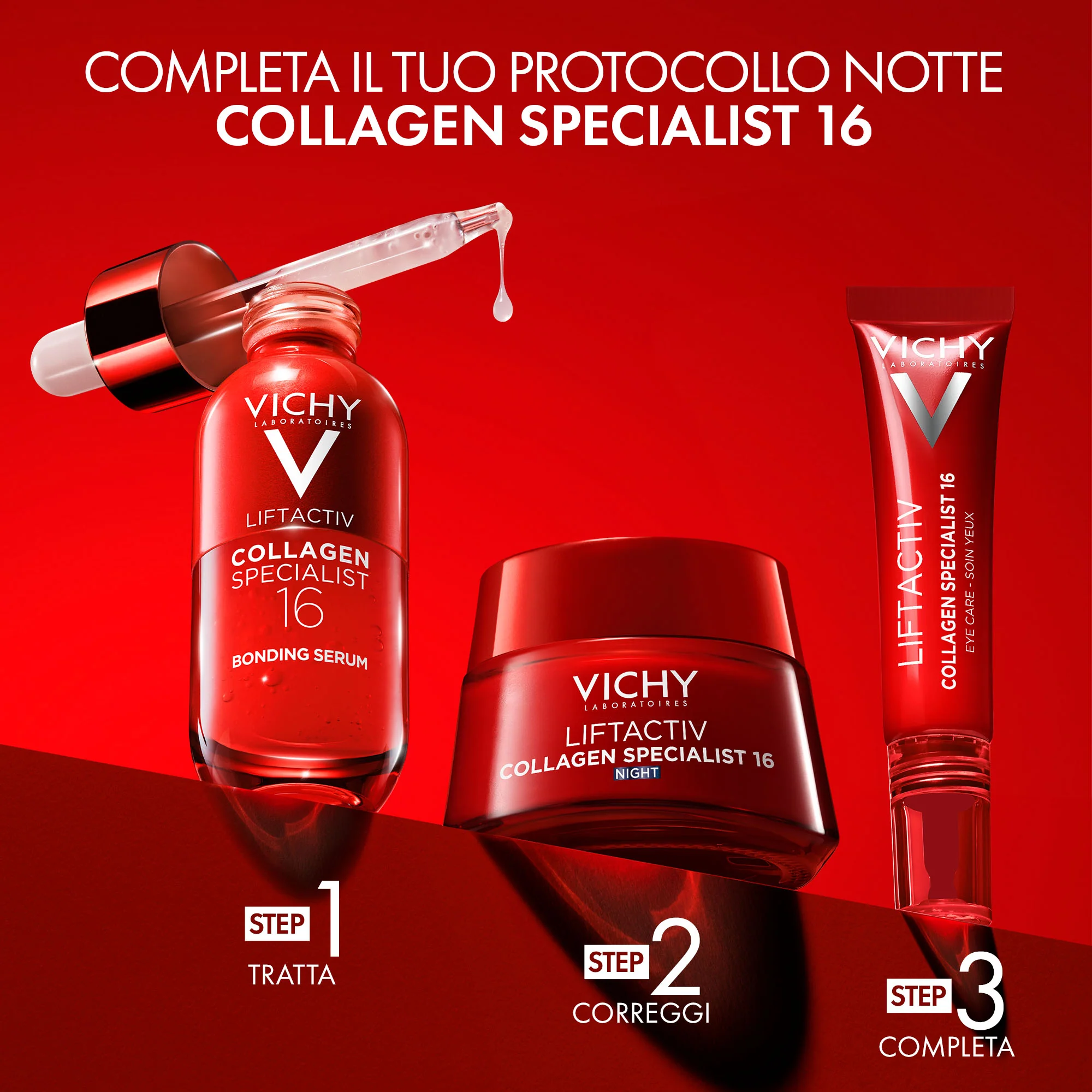 Liftactiv Liftactiv Collagen Specialist 16 noćna krema - Globalni noćni tretman lica, Noćni tretman lica protiv bora, Posvjetljujući noćni tretman lica, Hidratantni noćni tretman lica