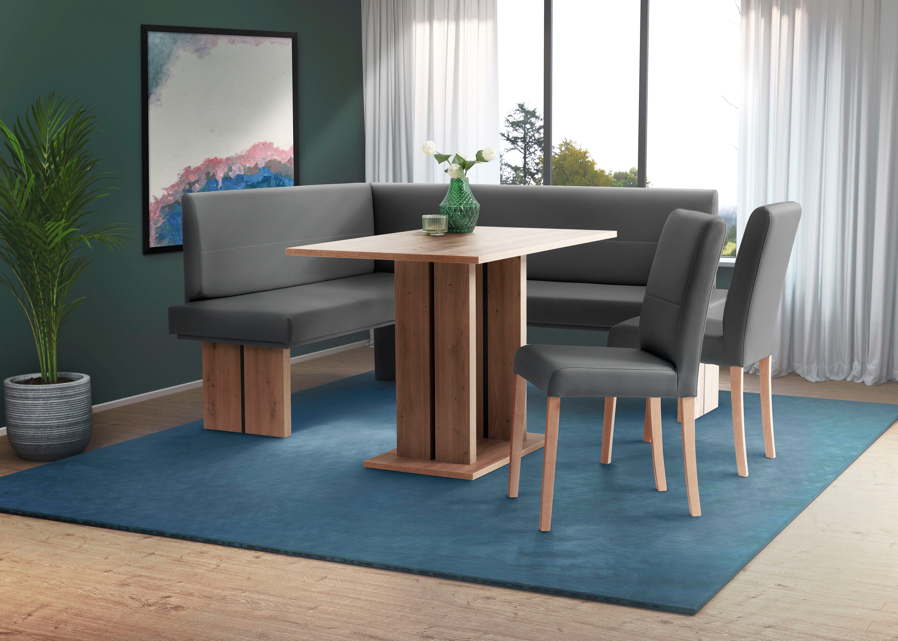 Home affaire Eckbankgruppe Emma, (Set, 4-tlg)