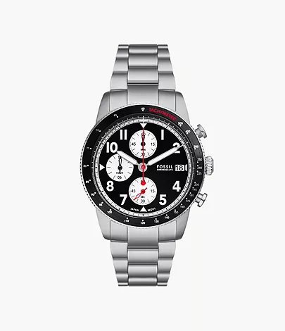 Fossil Uhr Chronograph Sport Tourer Edelstahl