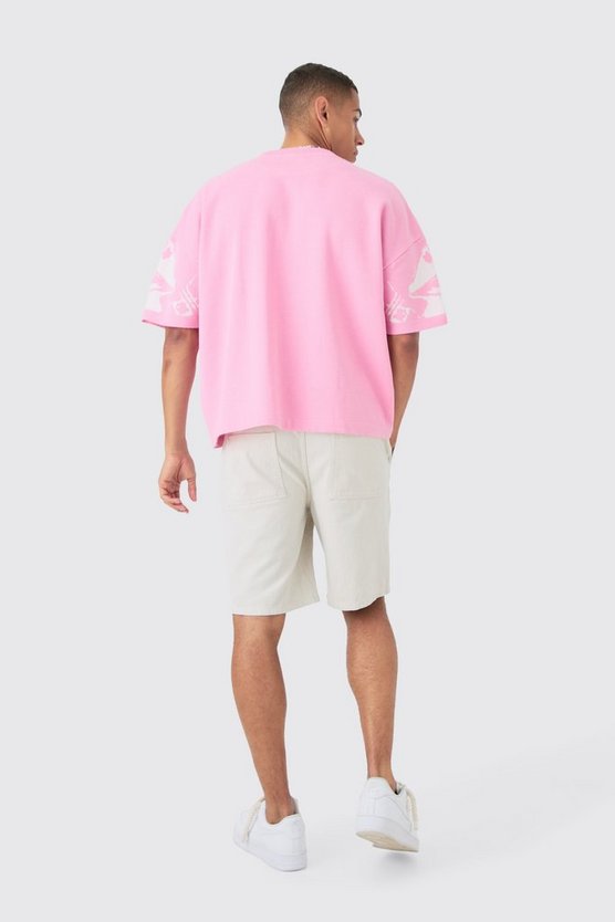 Oversize T-Shirt mit Print