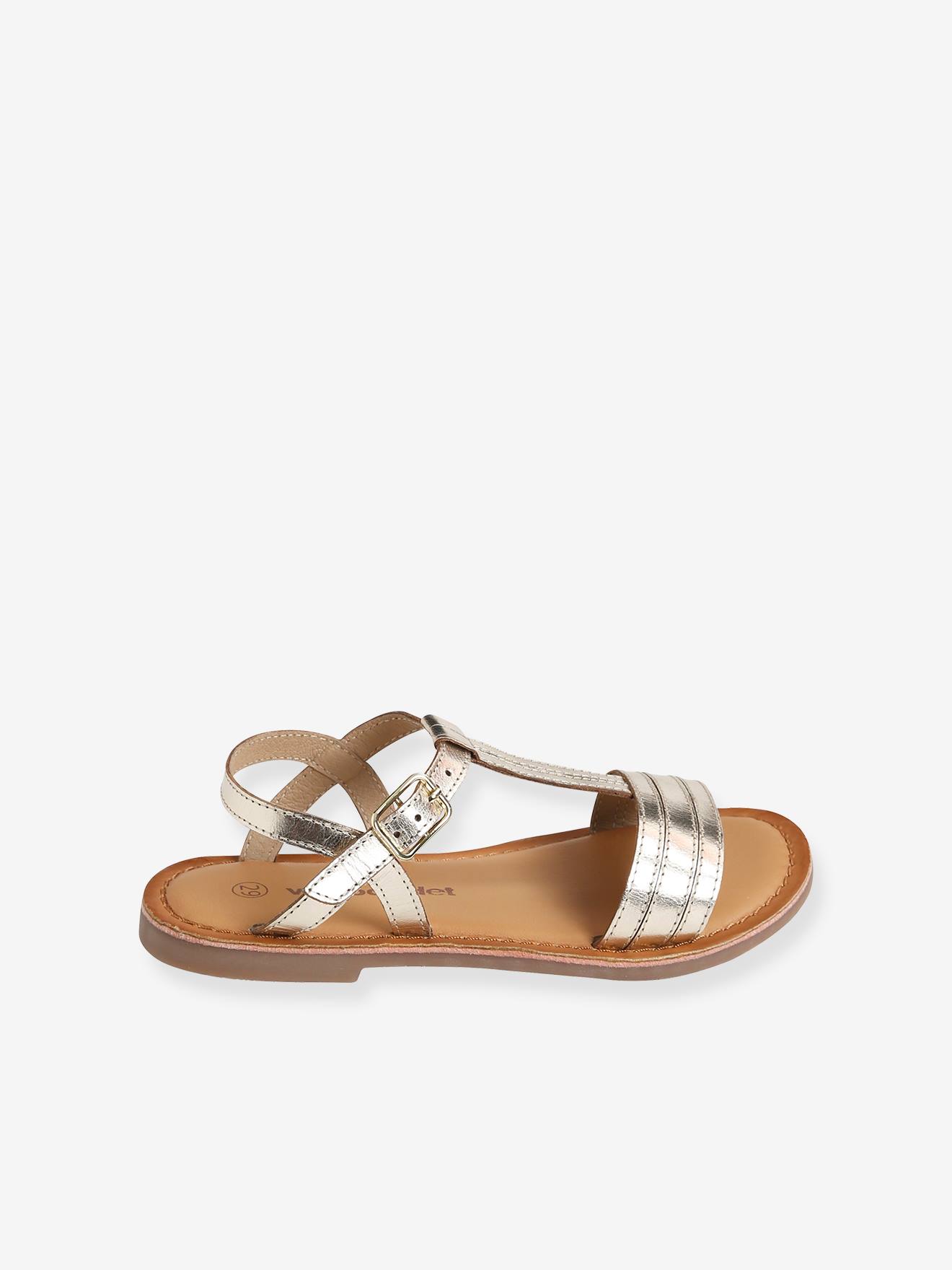 Vertbaudet Mädchen Sandalen - silber