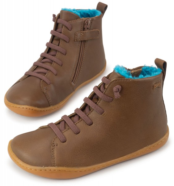 Camper kids ~ Peu Cami MidCut Winter ~ Braun
