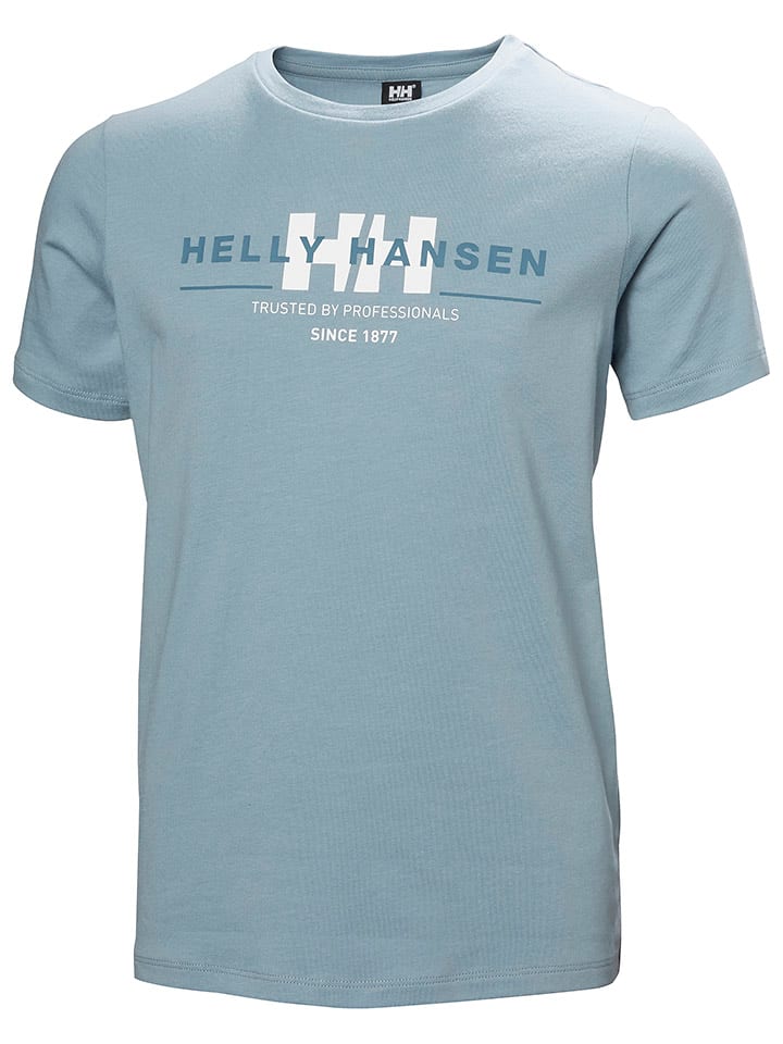 Helly Hansen Funktionsshirt in Blaugrau günstig kaufen