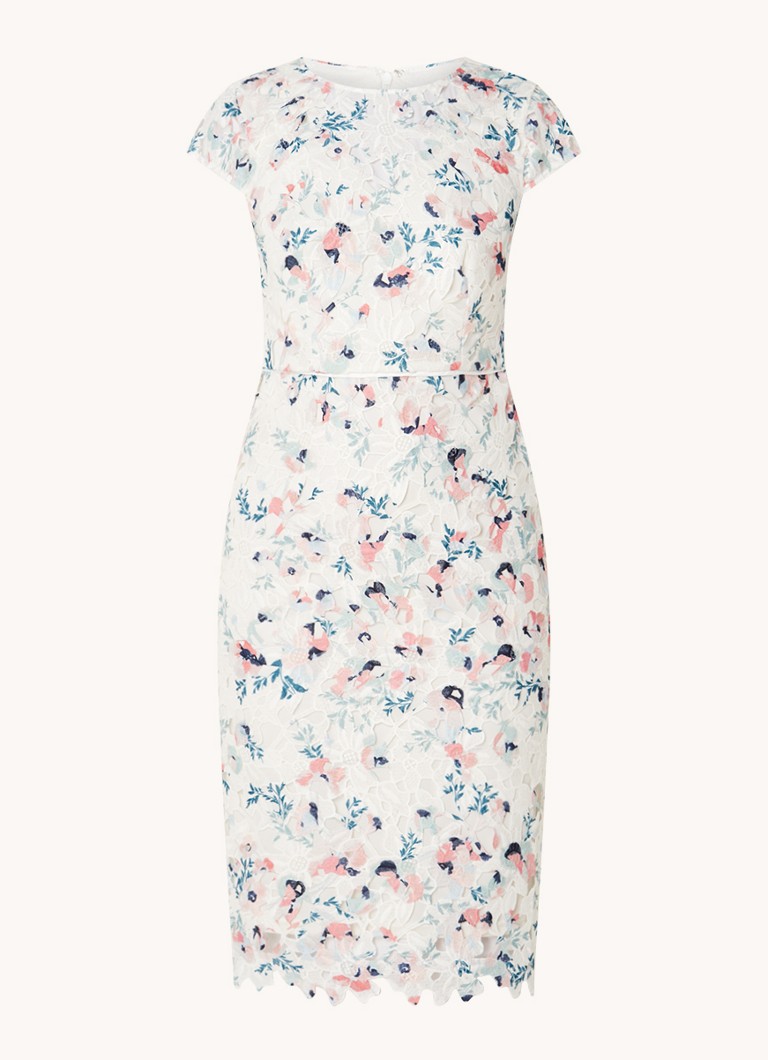 Vestido floral marfil/multicolor de Franky Phase Eight