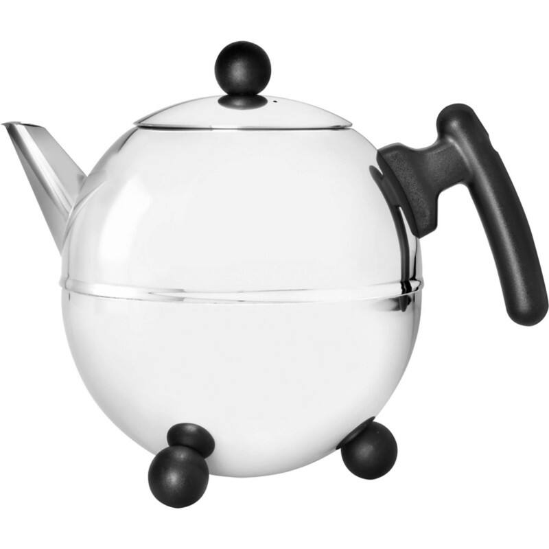 Bredemeijer Teekanne Bella Ronde 1,5l Edelstahl ,  schwarz   1305Z