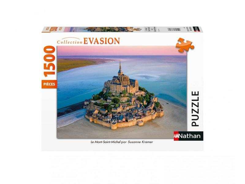 Puzzle 1500 pièces Le Mont-Saint-Michel