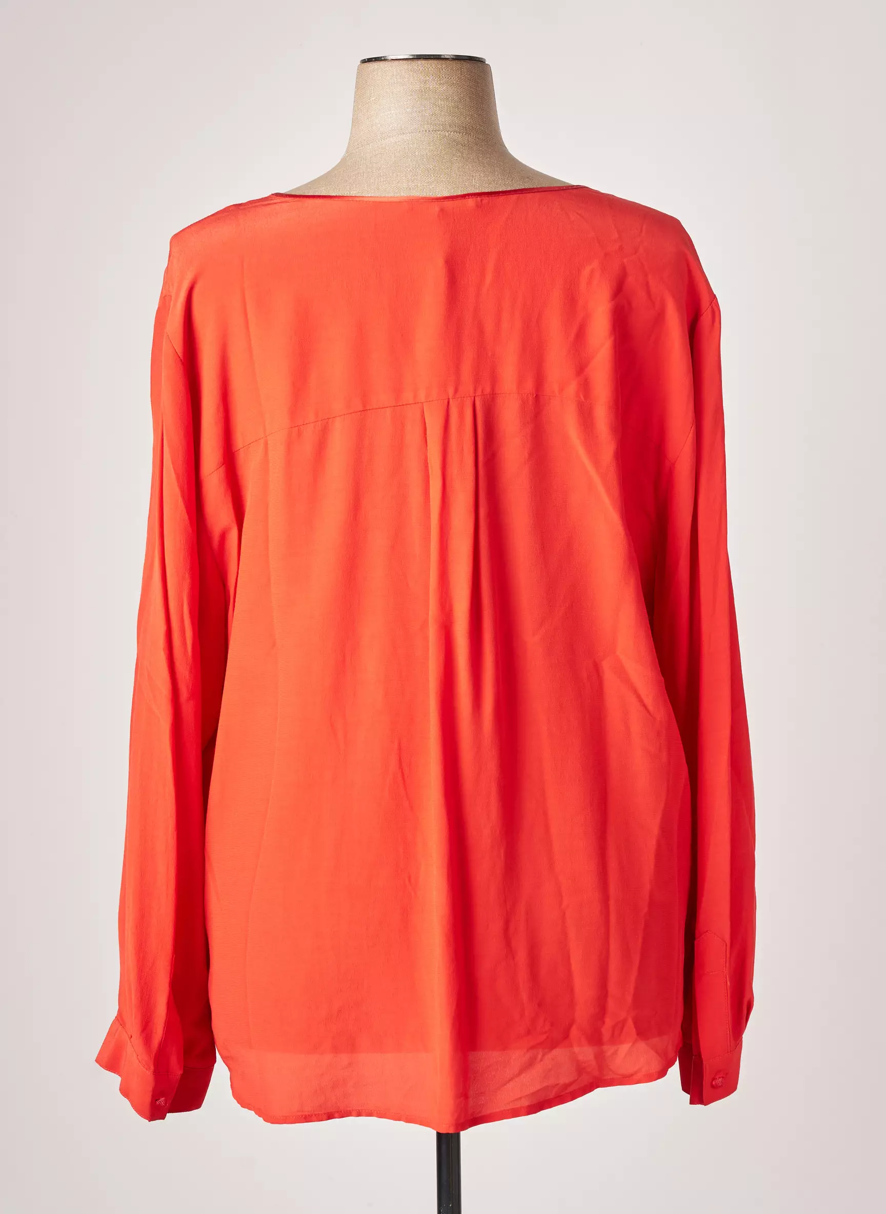 Bruno Saint Hilaire Blouses Femme couleur orange