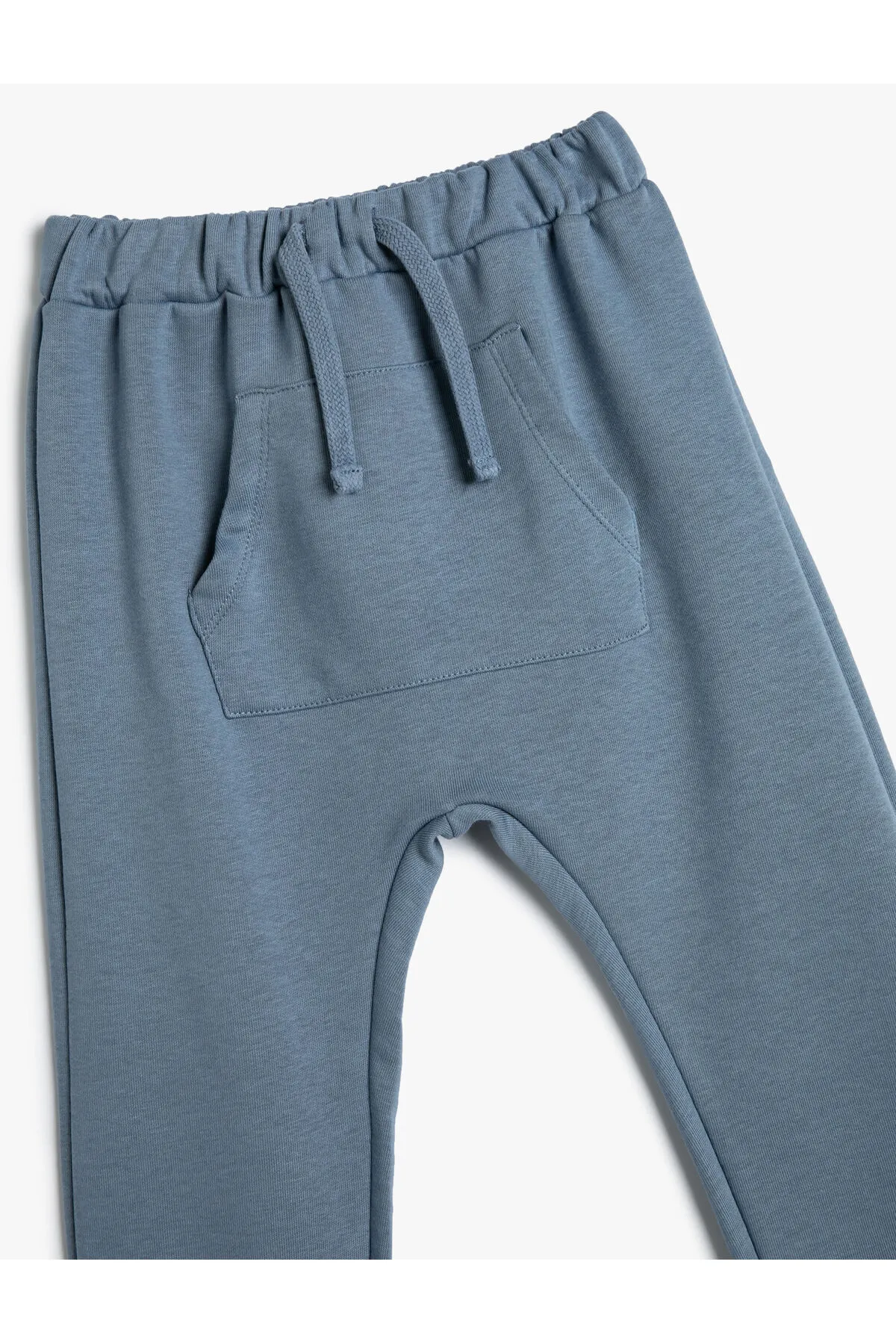 Koton  Basic-Jogger-Jogginghose mit Kängurutasche und Bindebund