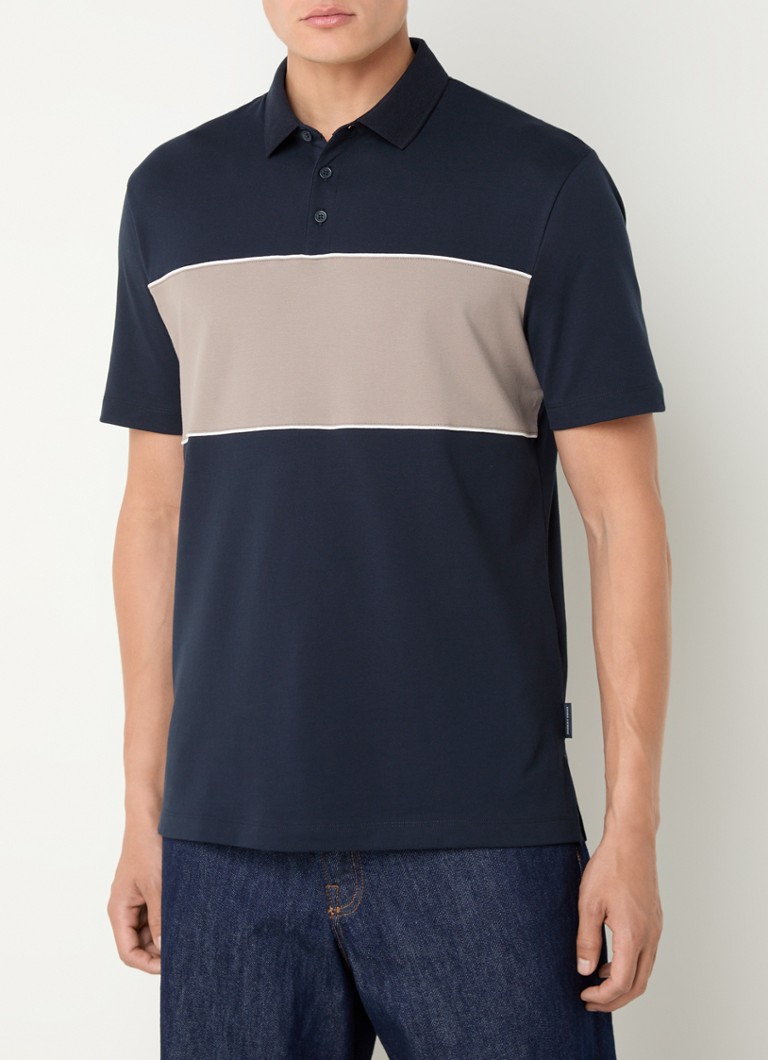 Armani Exchange Polo majica regularnog kroja s prugastim printom