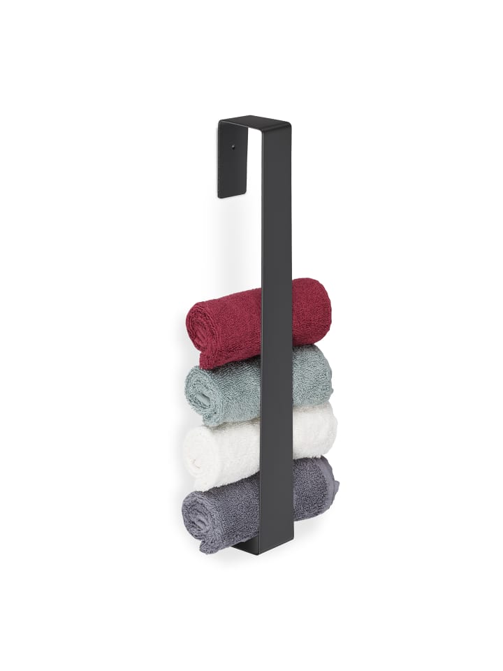 relaxdays Handtuchhalter in Schwarz - (B)45 cm günstig kaufen onesize