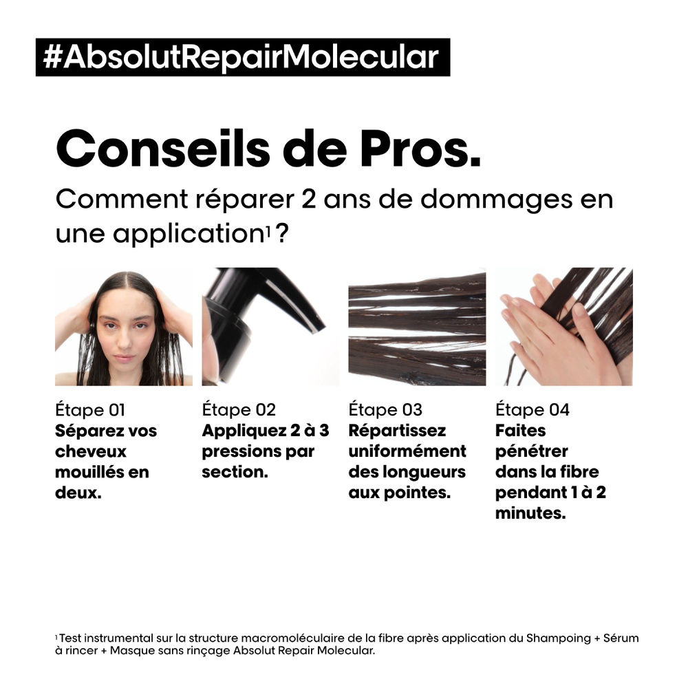 L'Oréal Professionnel Serie Expert Absolut Repair Molecular Sérum à rincer 250ml Sérum à rincer
