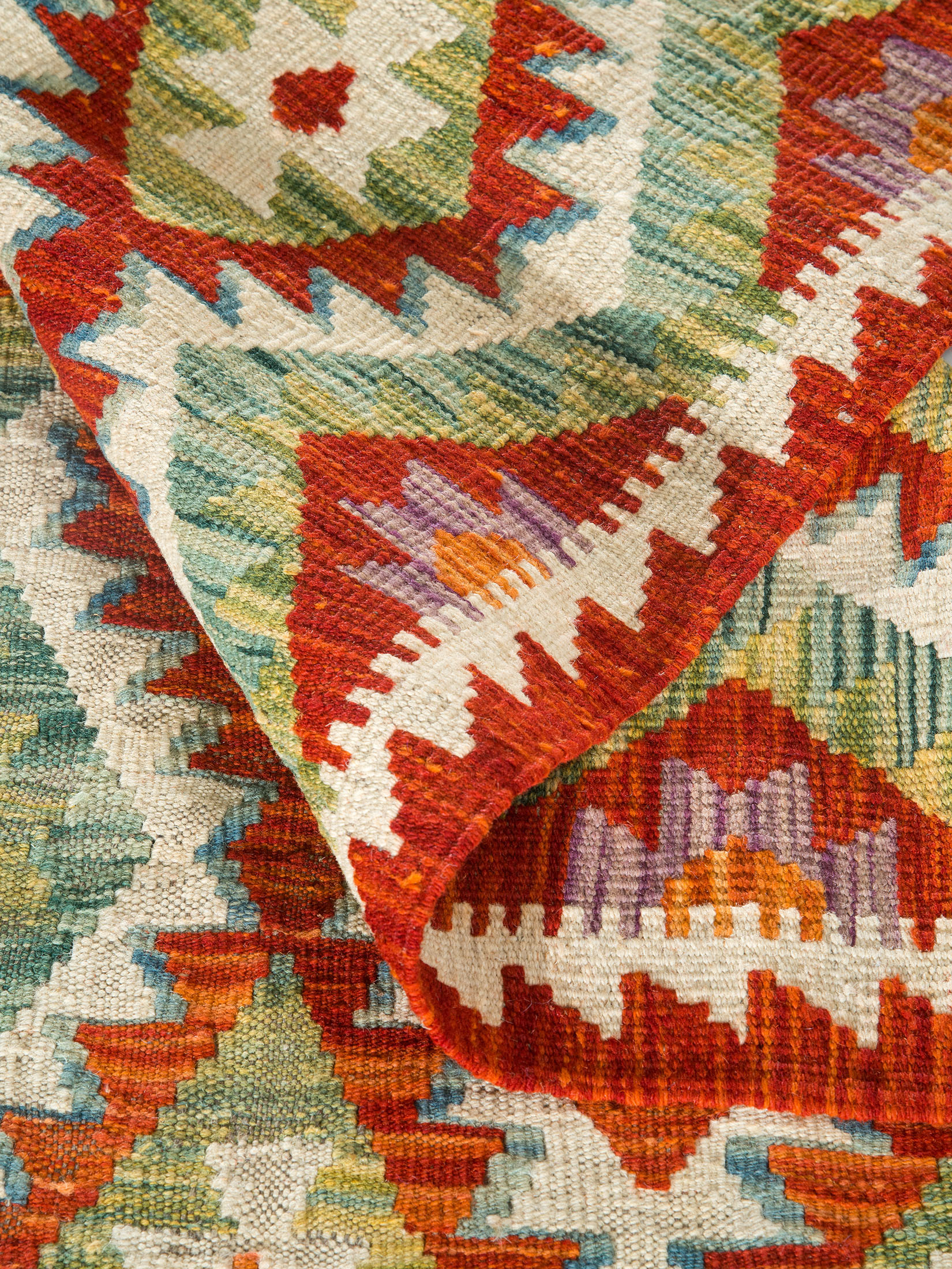 Afghan Kelim ca. 82 x 197 cm, Unikat / Einzelstück