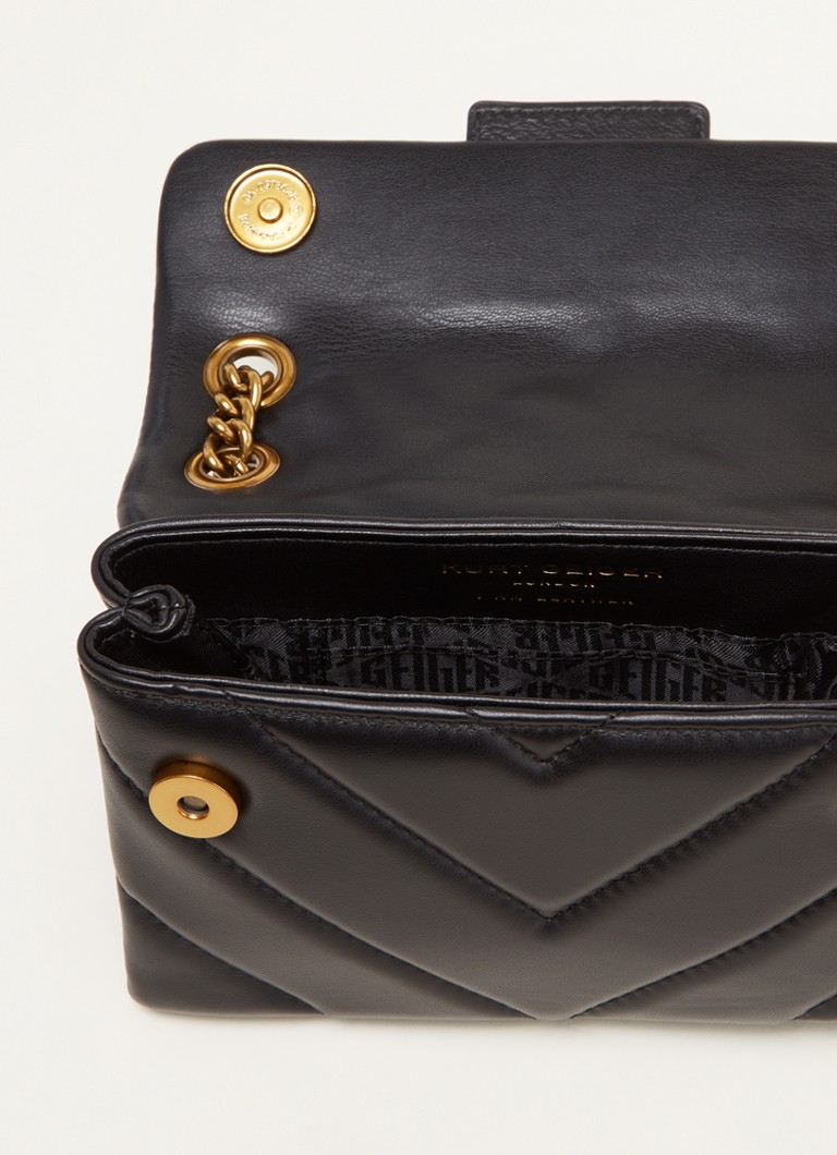 Mini borsa a tracolla in pelle Kurt Geiger Kensington
