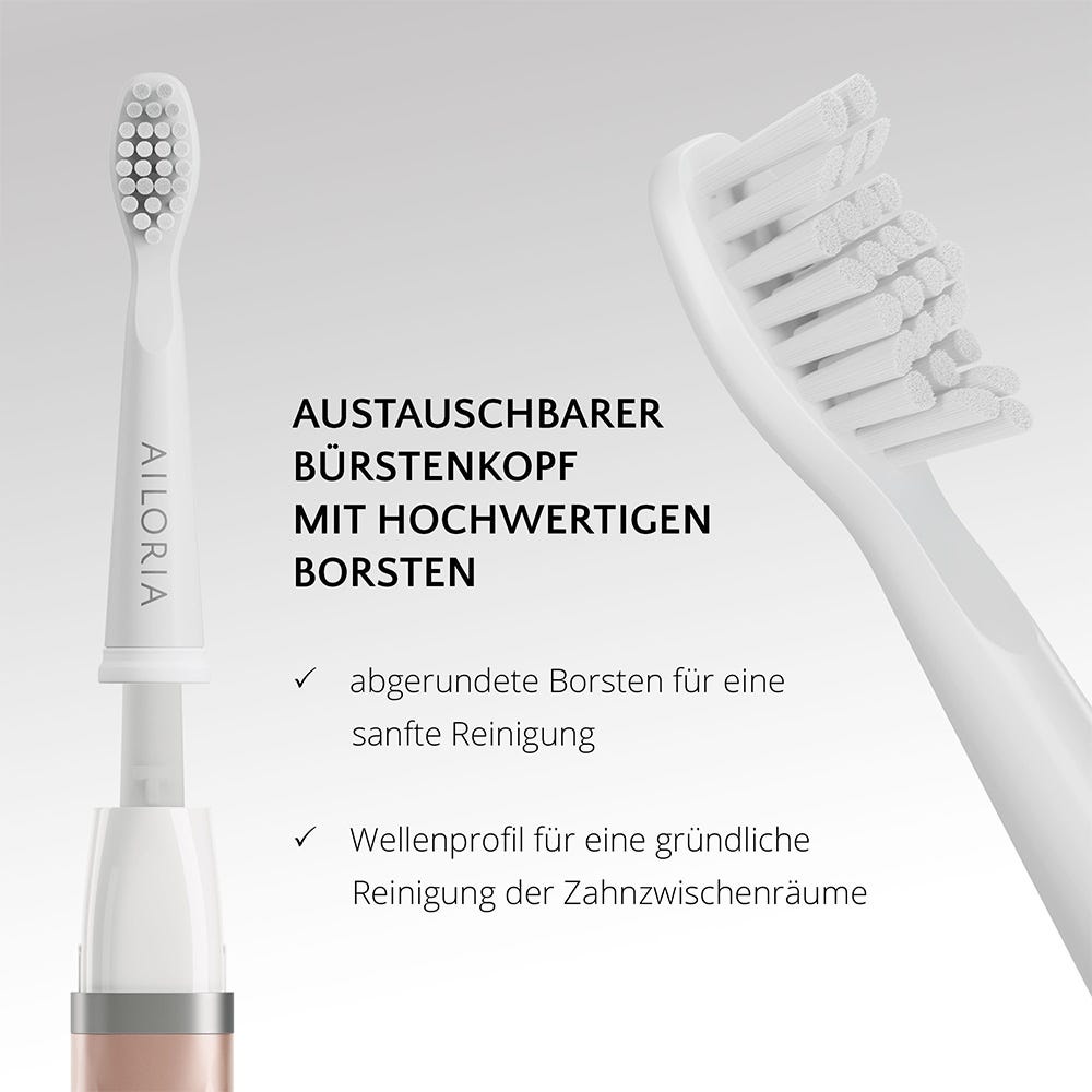 Ailoria Flash Travel Schallzahnbürste Rosegold