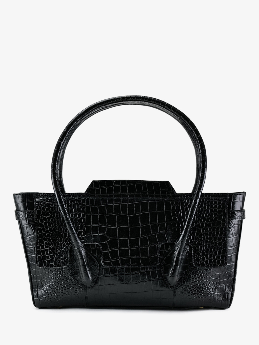 Madeleine Alligator - Noir de Jais