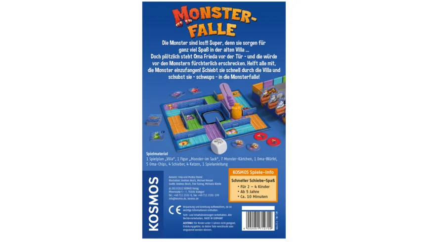 KOSMOS - Monsterfalle - Schubs ... und schwups!