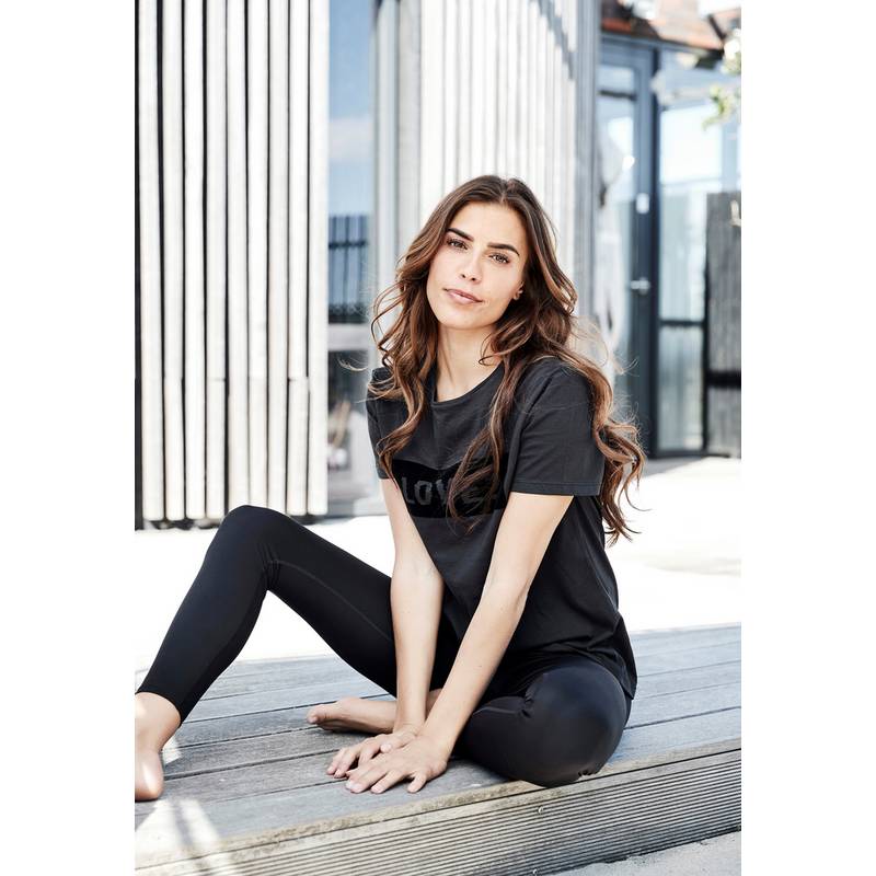 Athlecia KATTY W Slub Tee Printshirt Damen