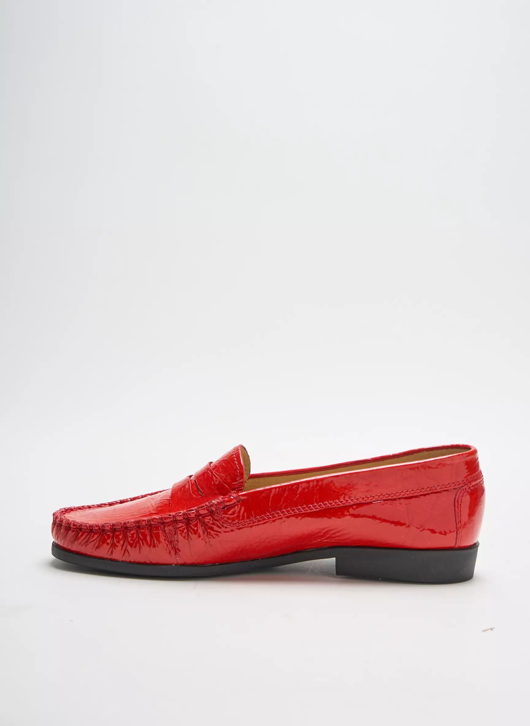 Geo Reino Mocassins Femme couleur rouge