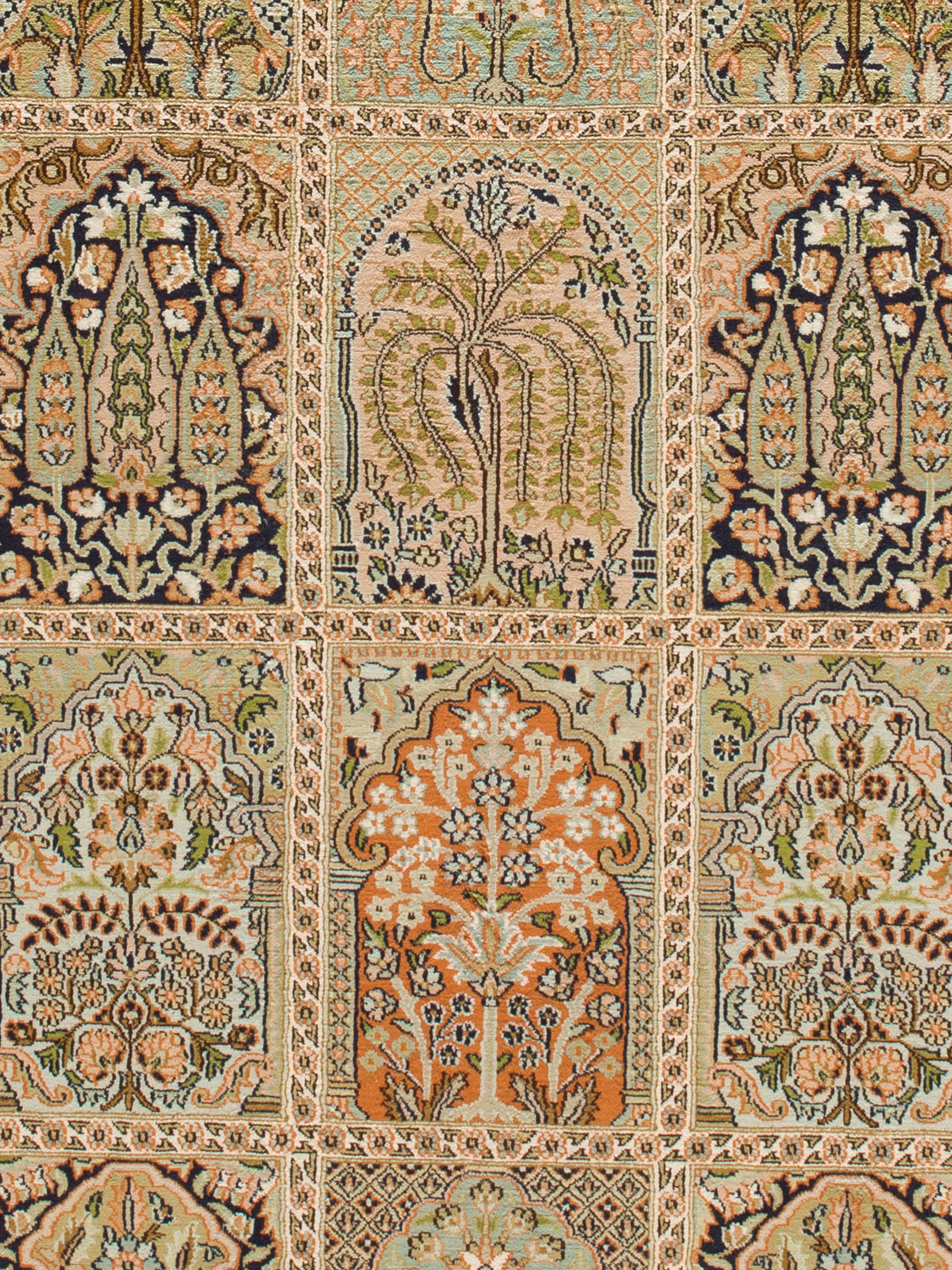 Kaschmir Seide 18/18 ca. 247 x 311 cm, Unikat / Einzelstück