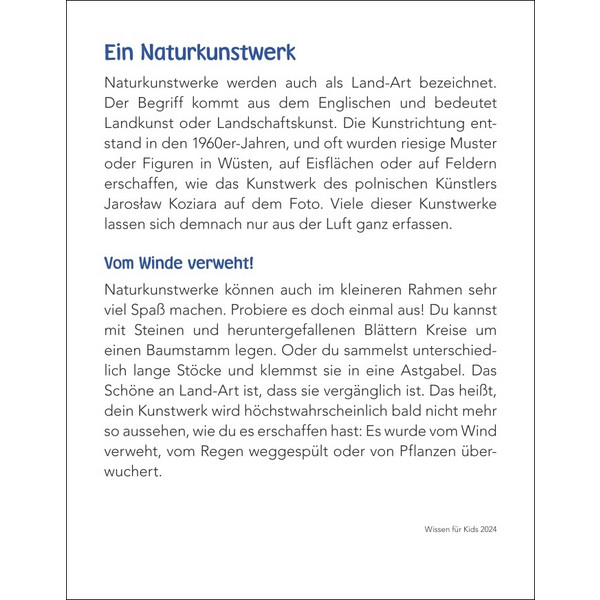 WISSEN FÜR KIDS TAGESABREIßKALENDER 2024 - Kalender