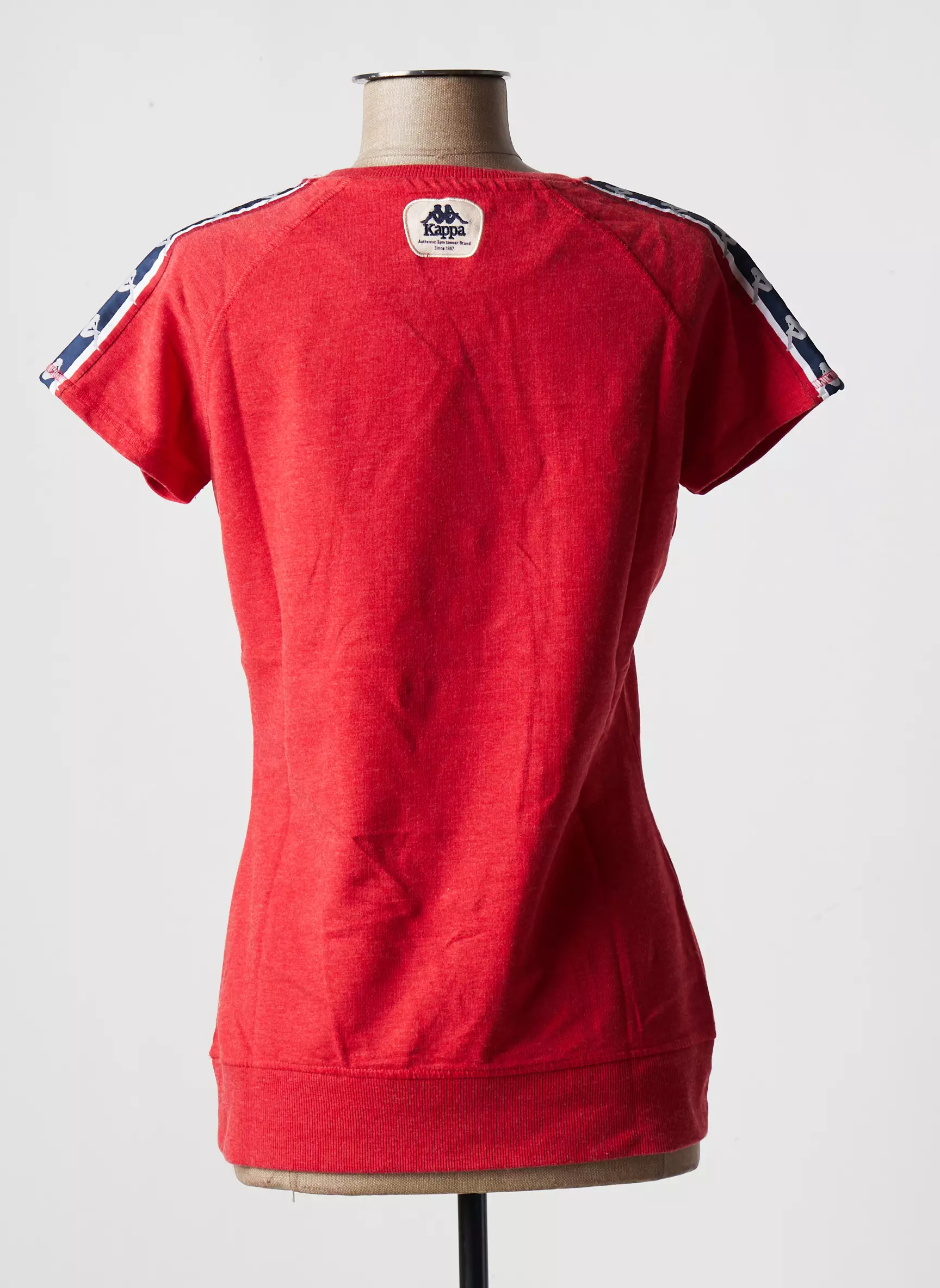 Kappa Sweats Femme couleur rouge
