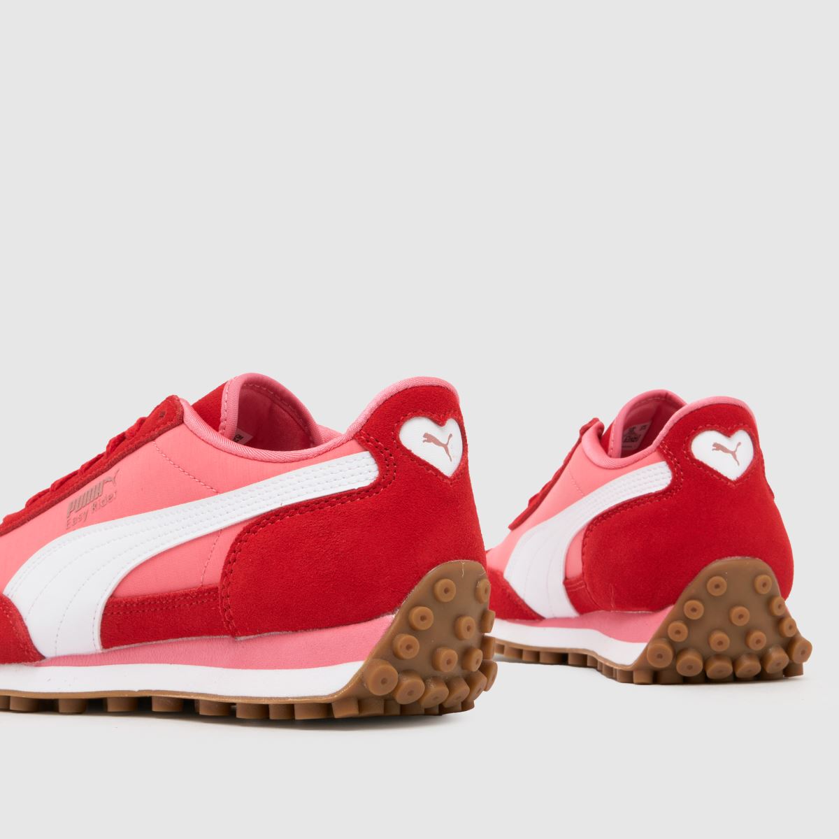 PUMA rosa multifärgade easy rider love flickor ungdomsskor