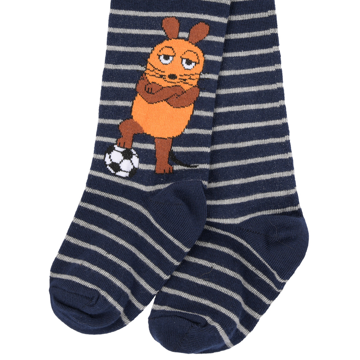 Die Maus Strumpfhose im Streifen-Look