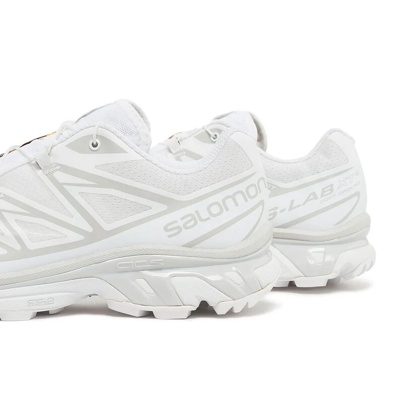 Salomon XT-6 white/white/lunar rock