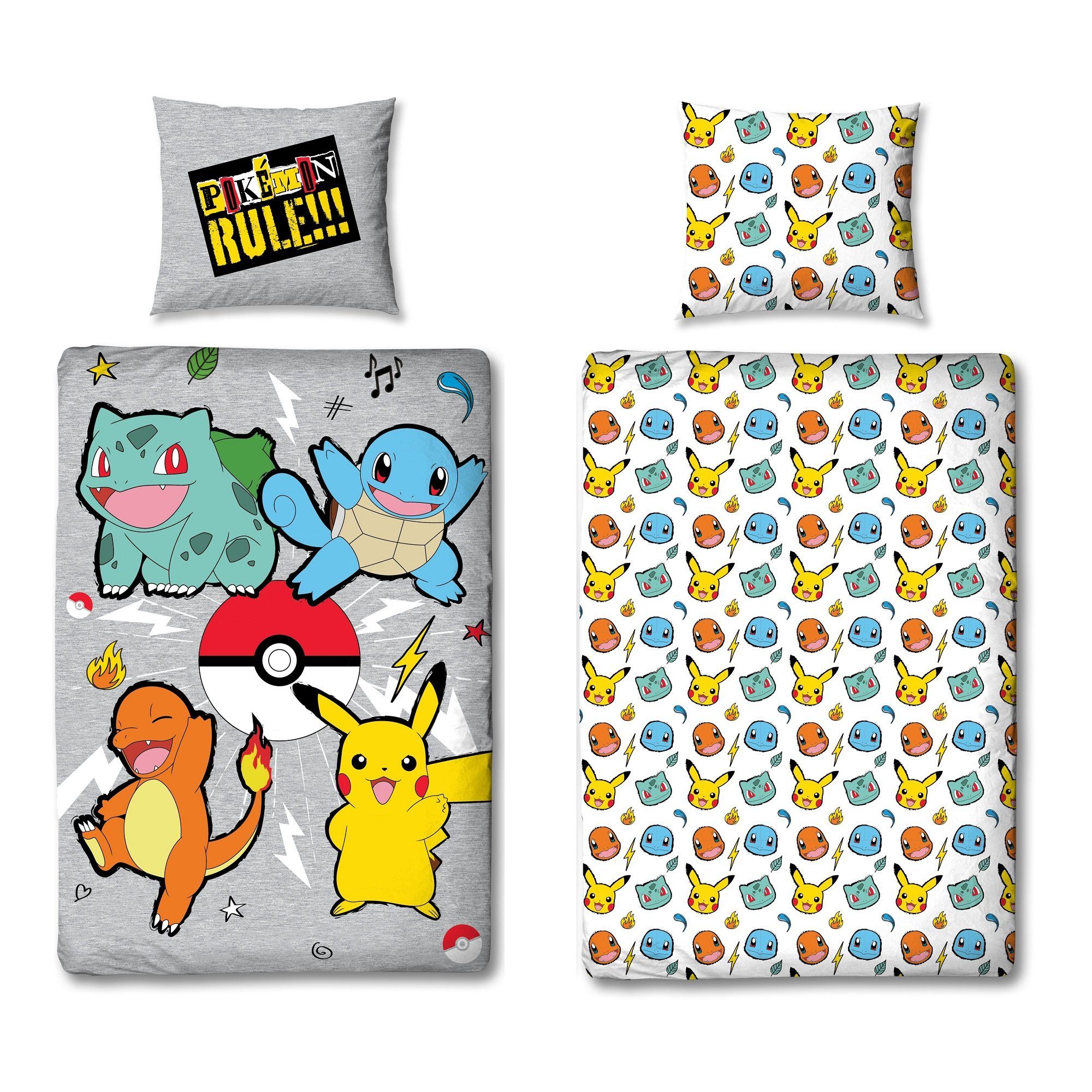 Kinderbettwäsche Pokemon 