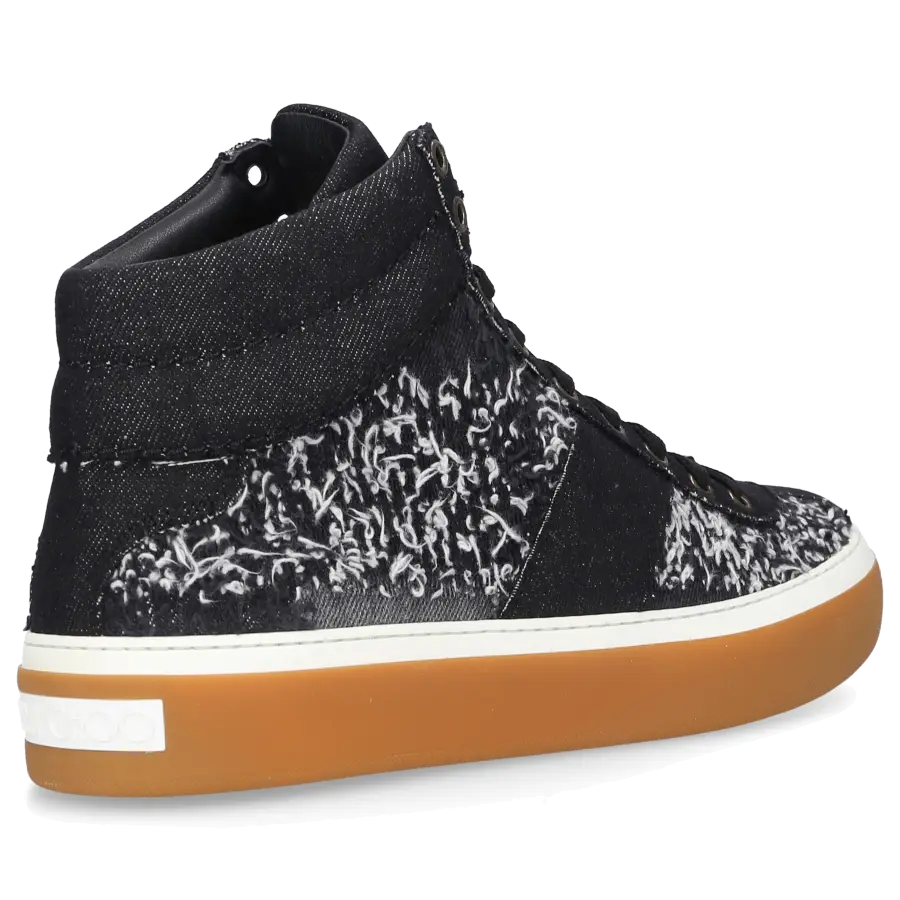 Jimmy Choo - Sneaker Schwarz BELGRAVI Kalbsleder - schwarz