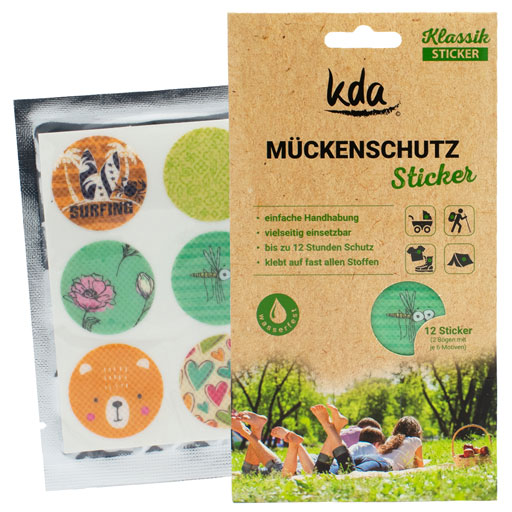 MÜCKENSCHUTZ Sticker KDA  2 St