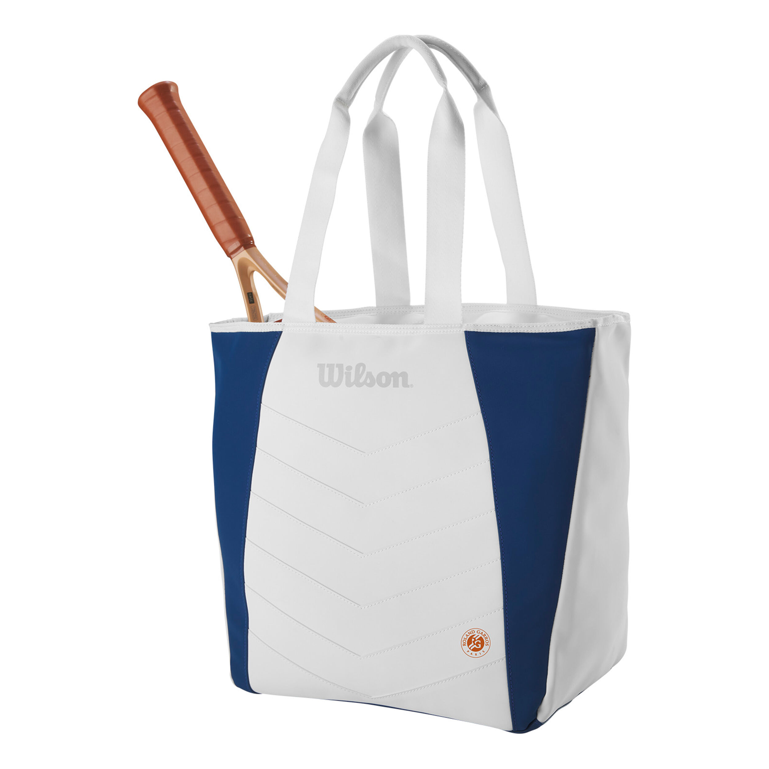 Tote Roland Garros Sporttasche - Creme, Bronze