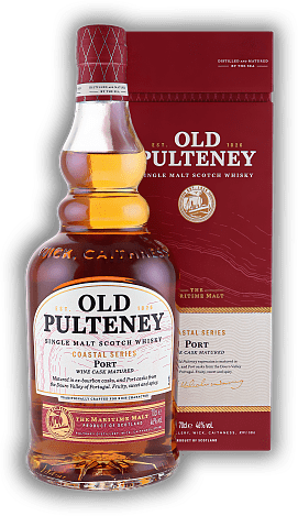 Old Pulteney Coastal Series Port Old Pulteney Coastal Series Port Der Zweite von vier geplanten Limited-Edition-Whiskys der Coastal Serie. 0,7	 Liter - Vol 46%