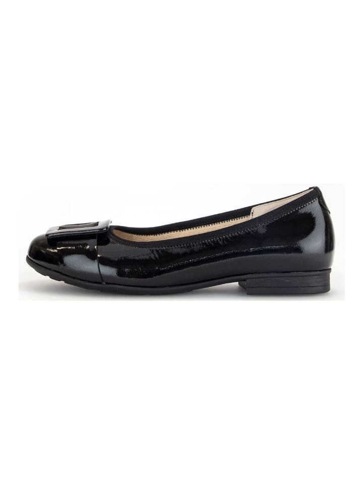 Gabor Ballerinas in Schwarz Lack günstig kaufen