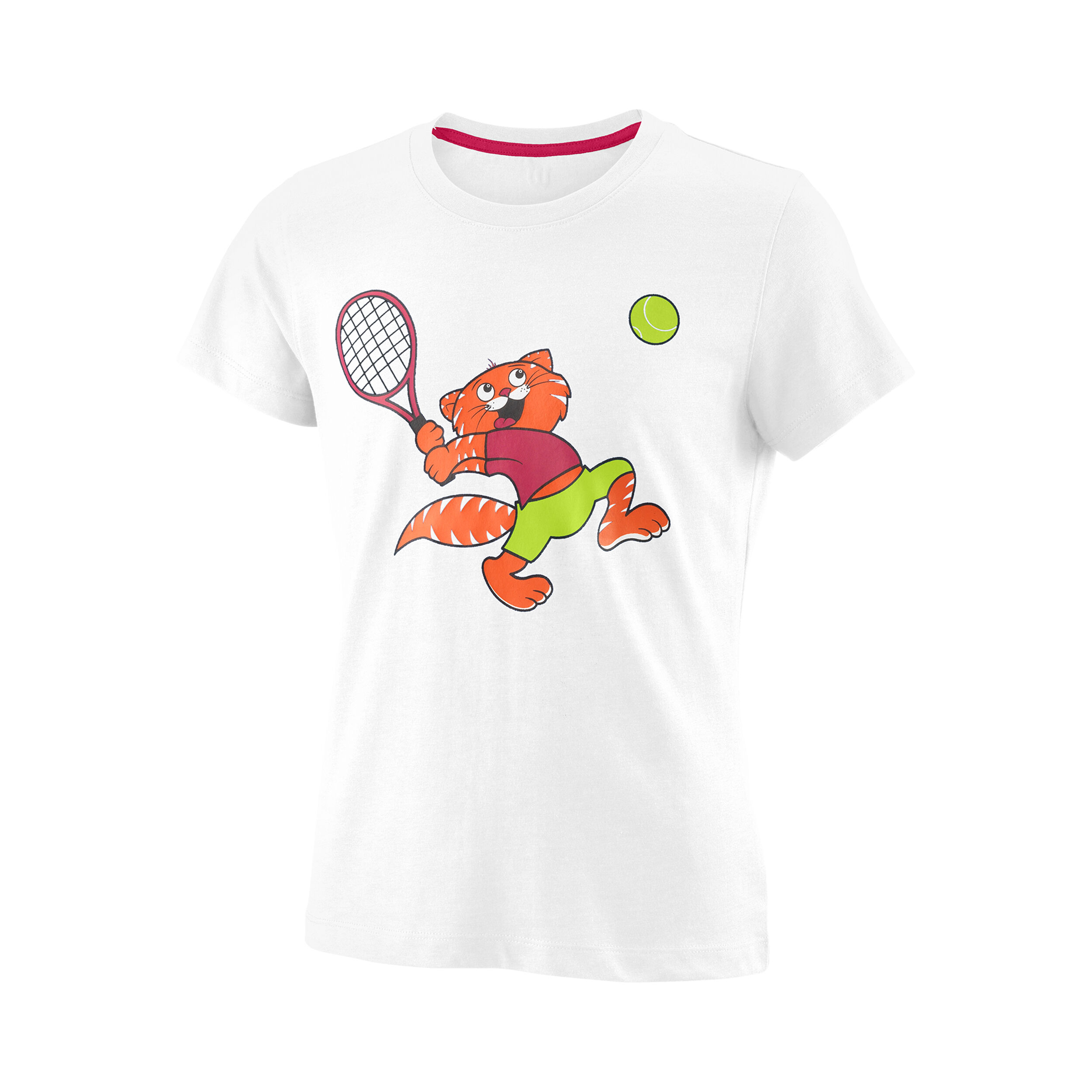 Tabby Tech T-Shirt Mädchen - Weiß, Mehrfarbig
