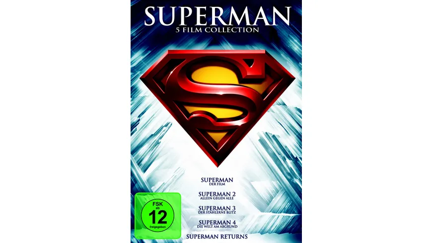 Superman - Die Spielfilm Collection  [5 DVDs]