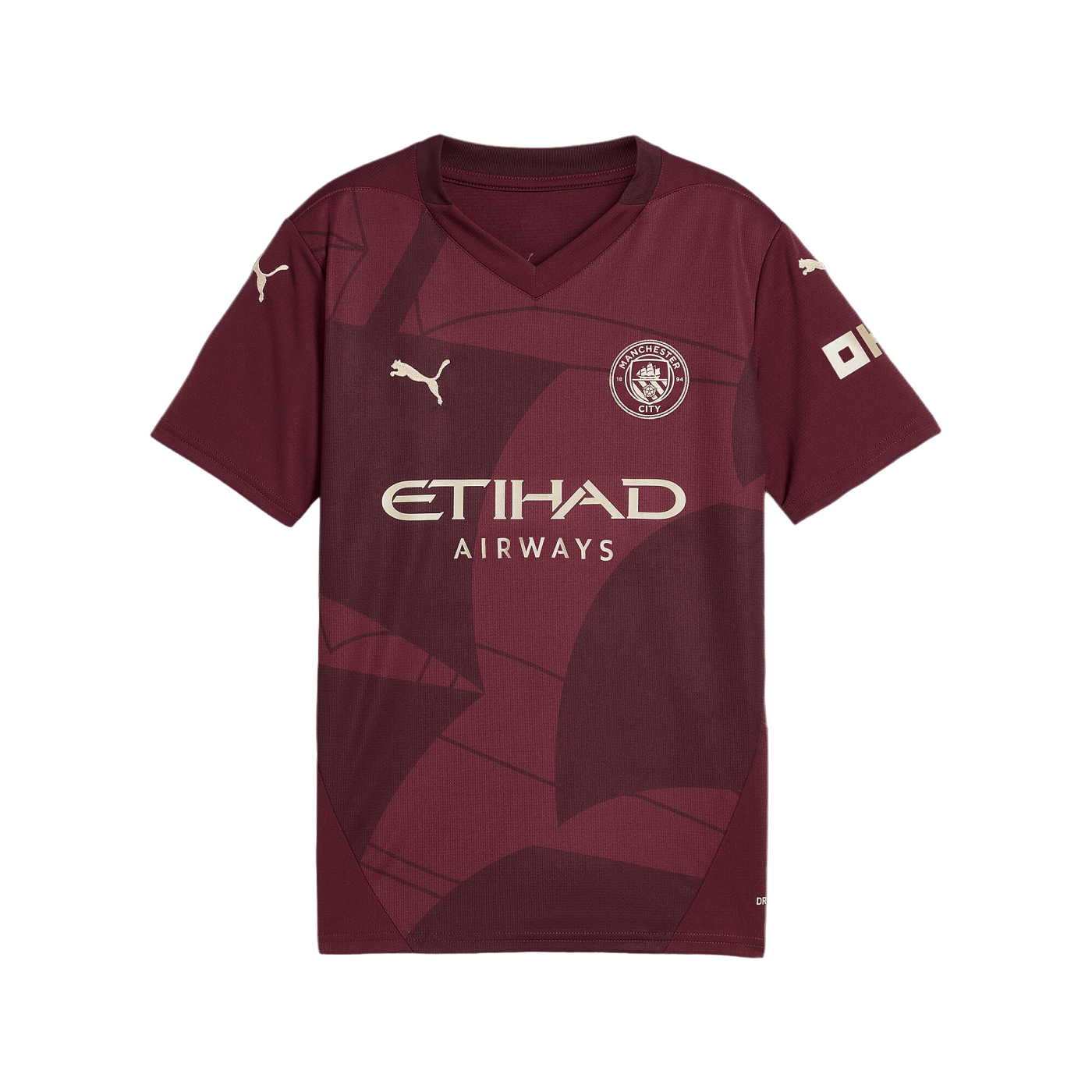 PUMA Manchester City Trikot 3rd 2024/2025 Kids Rot F03