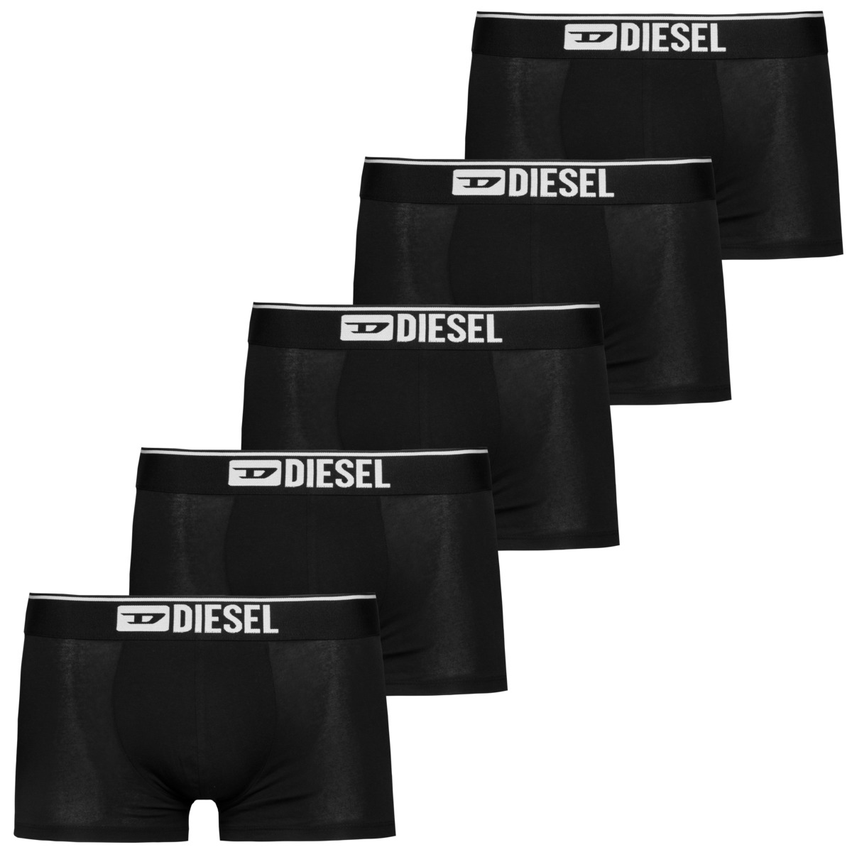 Diesel UMBX-DAMIEN 5er Pack Boxershorts schwarz