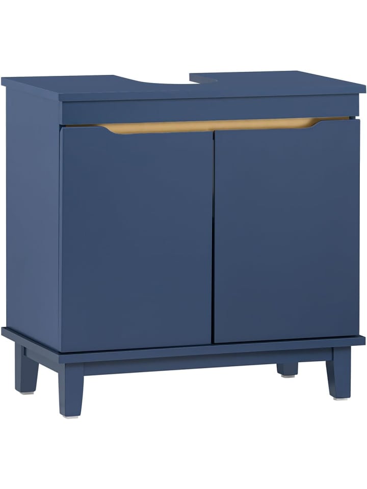 SoBuy Waschbeckenunterschrank in Blau - (B)60 x (H)59 x (T)30cm günstig kaufen onesize