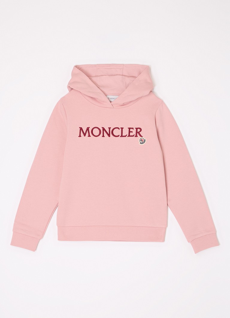 Hanorac Moncler cu logo brodat
