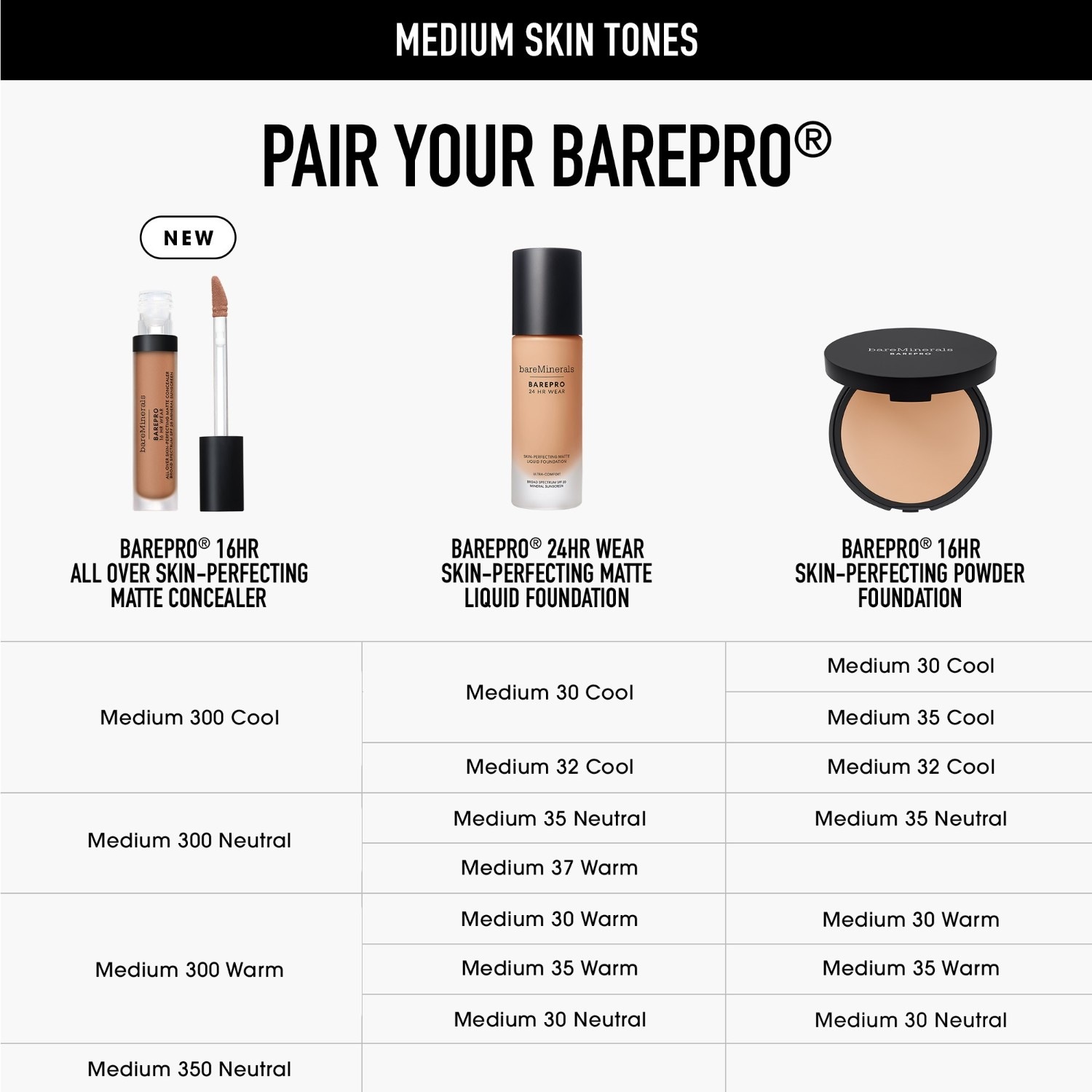bareMinerals BarePro 16 HR Wear