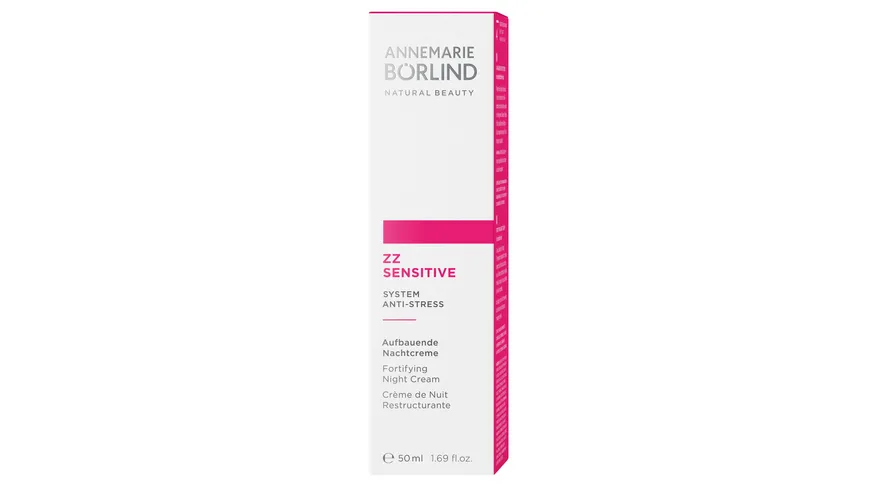 ANNEMARIE BÖRLIND ZZ SENSITIVE Aufbauende Nachtcreme 50 ml