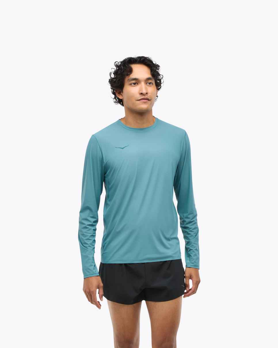 Airolite Run Long Sleeve Mountain Fog