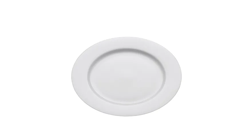 MAXWELL & WILLIAMS Round Teller rund, mit Rand, 23cm, Porzellan Weiß